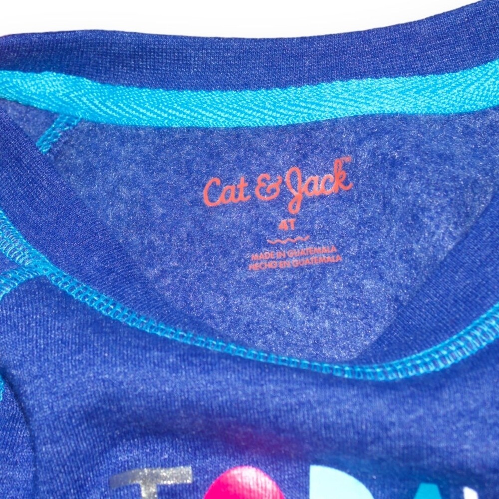 Cat & jack kid’s crew neck 4T Fall Winter - Picture 3 of 3